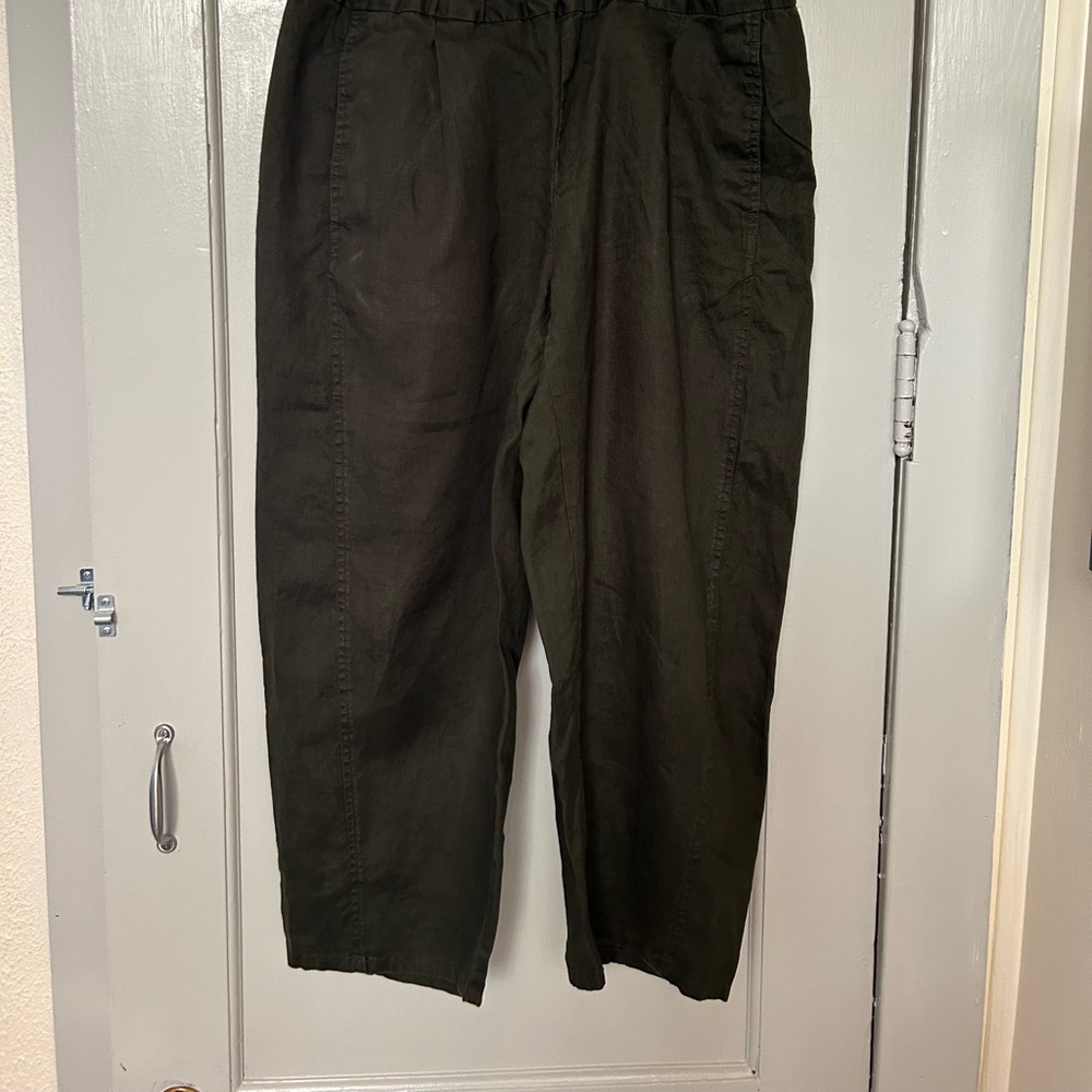 Eileen Fisher Women’sDark Olive Chinos